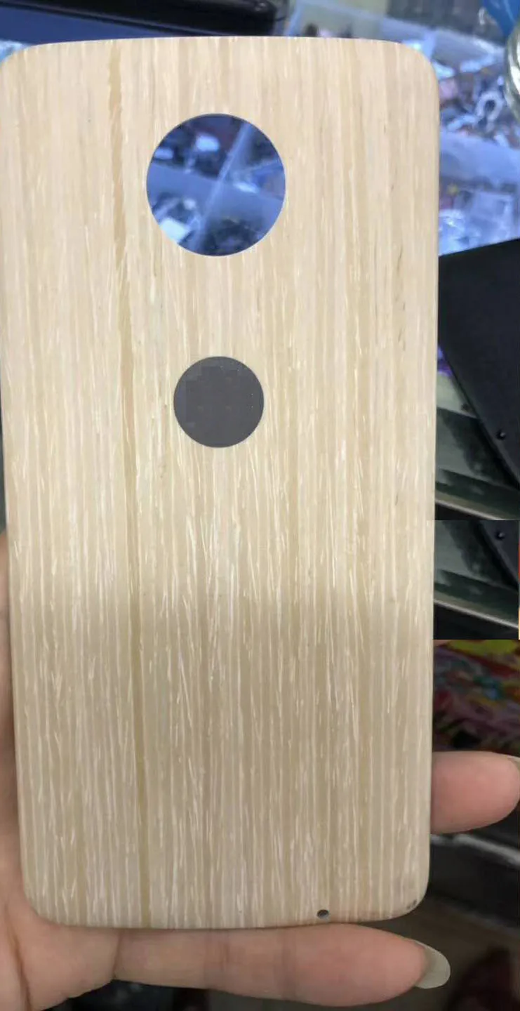 oak Задняя дверь мото мод стиль оболочки чехол для Motorola Moto Z Z2 Play Droid Verizon Z Force - Цвет: oak