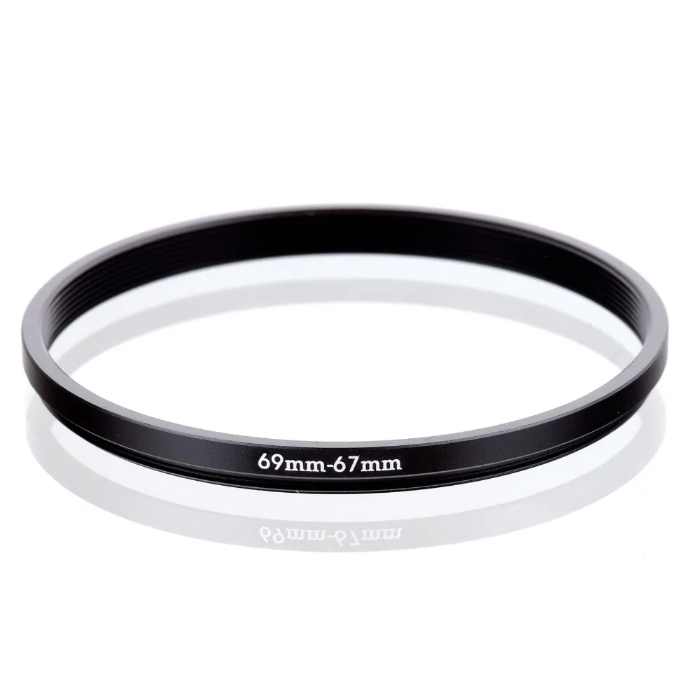 

RISE(UK) 69mm-67mm 69-67mm 69 to 67 Step down Ring Filter Adapter black
