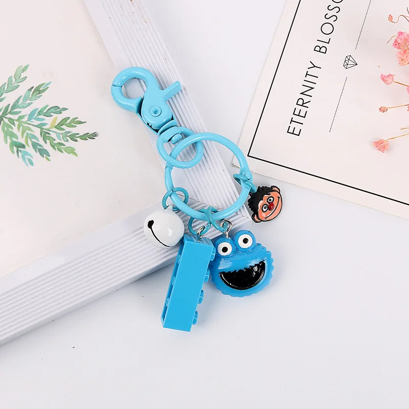2019 Новый esame уличный плюшевый брелок Elmo Рисунок Мини кулон мягкие игрушки для