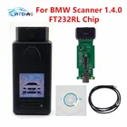 Автоматический сканер V1.4.0 для BMW версия разблокировки для BMW Сканер 1.4.0 определение модели шасси Коробка передач двигателя и полный комплект