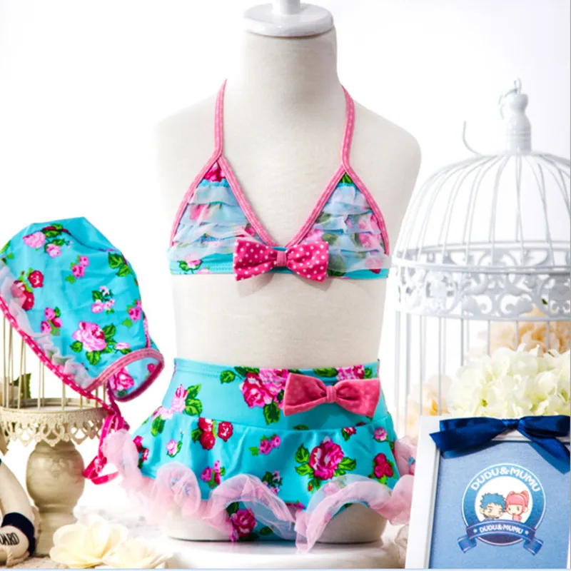 Новинка 2017 года детские Обувь для девочек Купальники малышек Детские Одежда