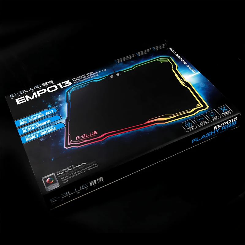 E 3LUE emp013 игровой Мышь геймер резиновая прокладка Pad игры keyboardpad RGB света