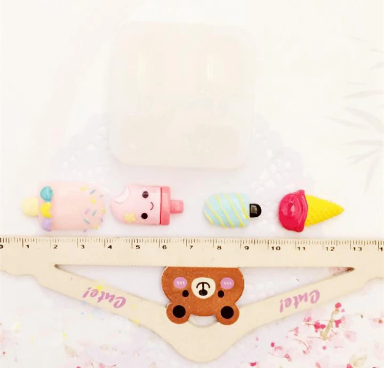 1 шт. силиконовая форма для мороженого 4 вида | Украшения и аксессуары