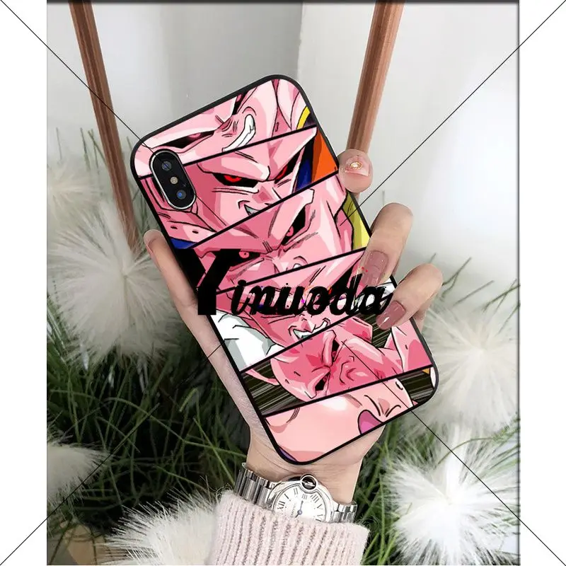 Yinuoda DRAGON BALL Z DBZ Goku TPU черный чехол для телефона Apple iPhone 8 7 6 6S Plus X XS MAX 5 5S SE XR мобильные