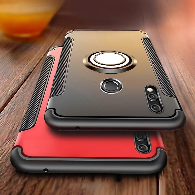 Магнитный автомобильный держатель чехол для Huawei Honor 8X Max Note 10 Mate 20 9 8 V9 Lite Play Pro X 7X V10