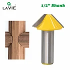 1 шт. 12 мм 12 твердосплавные V-образные режущие биты нож фрезы с плоским дном фрезы Фреза для деревянной двери окна 03150