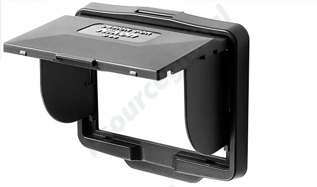 Защитная крышка для ЖК экрана и солнцезащитный козырек камеры Nikon D90 Бесплатная