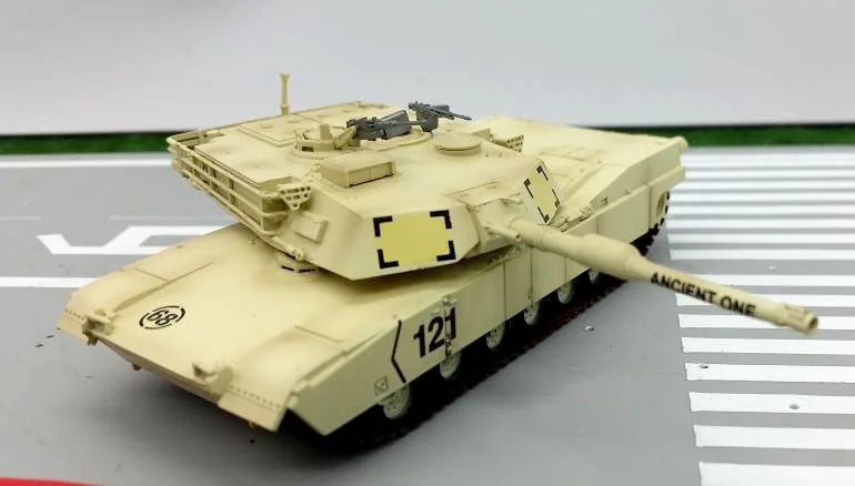 Подлинная TRUMPETER 1: 72 американская M1A1 модель танка MBT Редкая коллекционная
