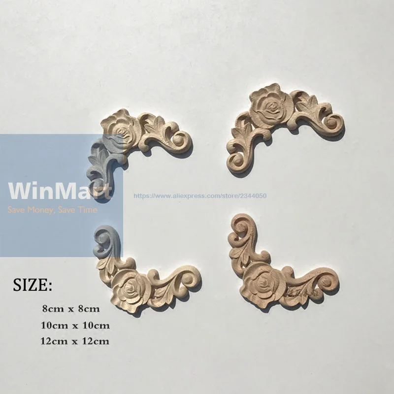 1 шт. для домашней мебели настенный шкаф дверь Декор поделки дерево искусственное