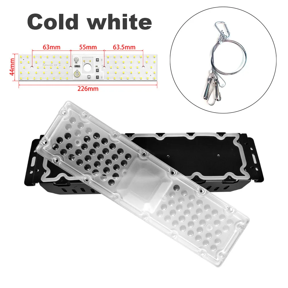 Led smd 30 Вт лампа для роста чип AC220V вход полный спектр Бисер для растений овощи фрукты растение светильник - Испускаемый цвет: SKD Coldwhite