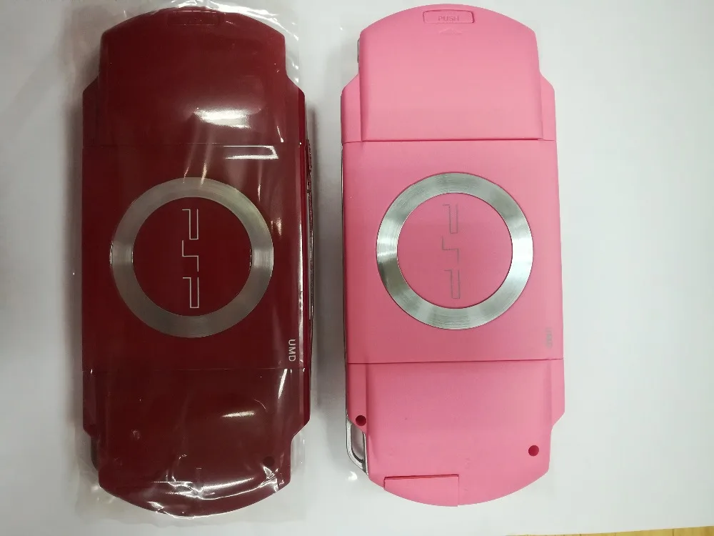 Белый черный цвет полный корпус Оболочка Чехол Замена для PSP 1000 игровая консоль с