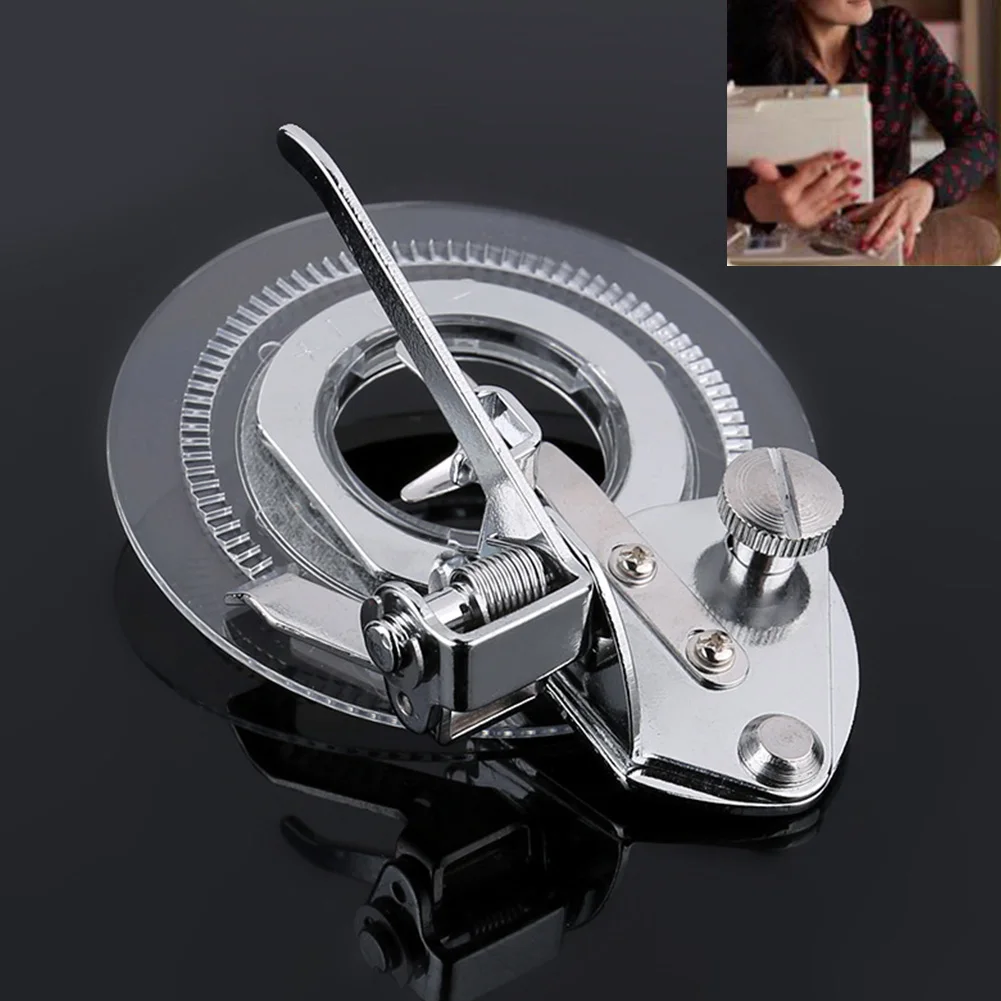 Цветочная вышивка круглая стежка швейная машина аксессуары для прижима ног