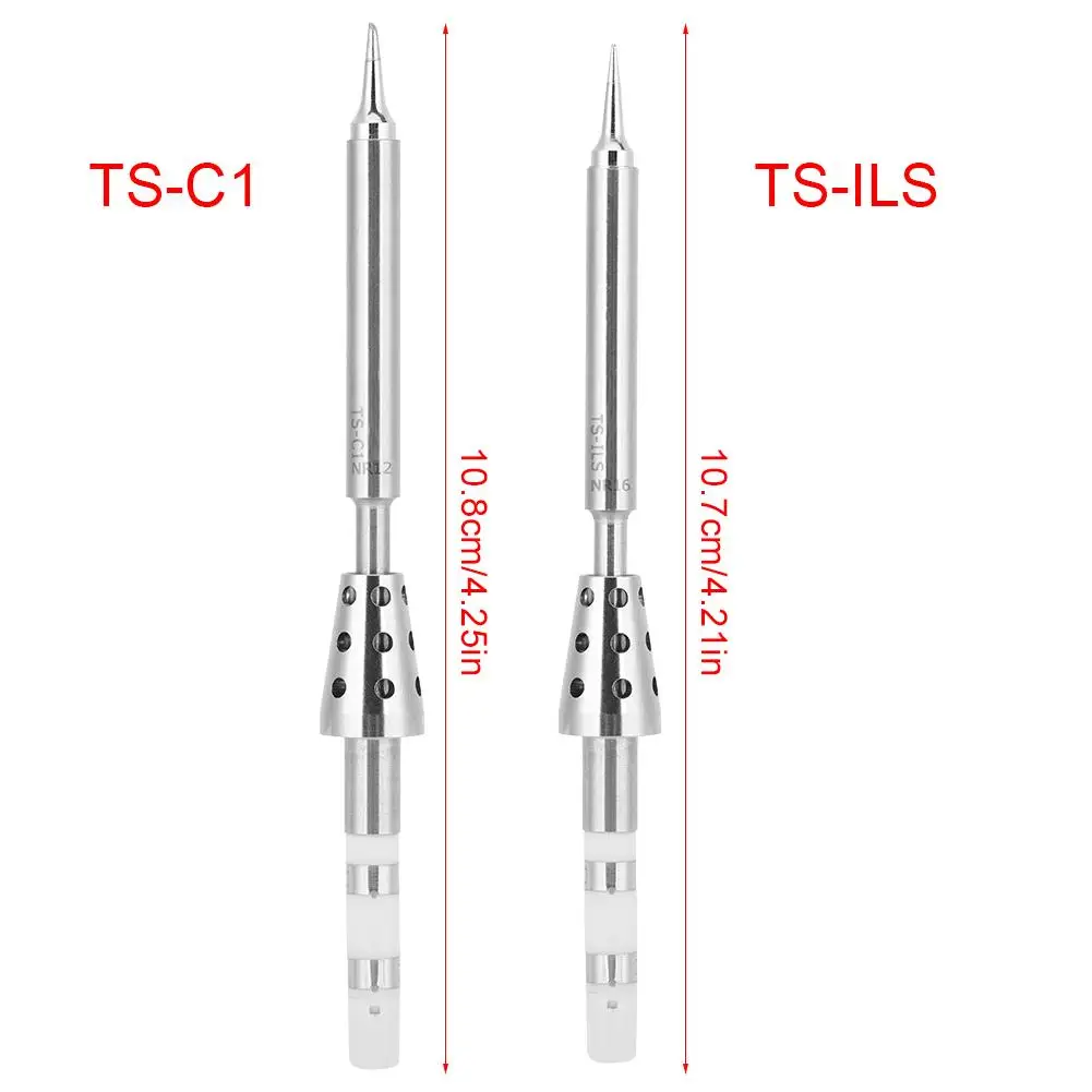 Нержавеющая сталь TS100 жало паяльника Замена припоя Советы T1-C TS-ILS сварочные