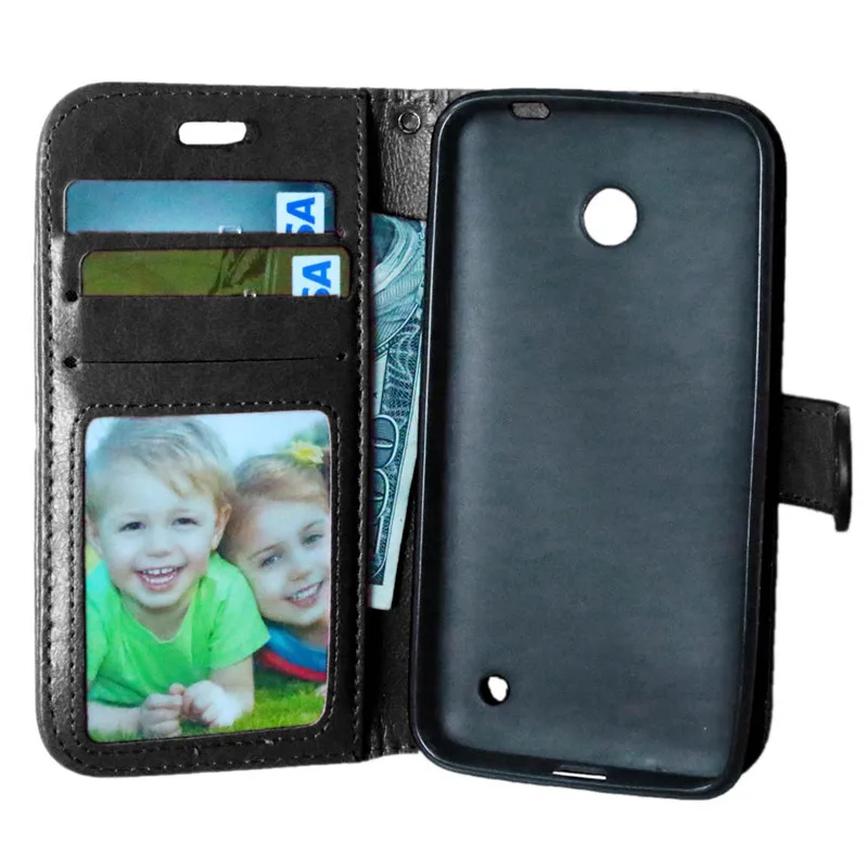 Роскошный чехол Кошелек из искусственной кожи для Nokia Lumia 630 635 N630 N635 книжка