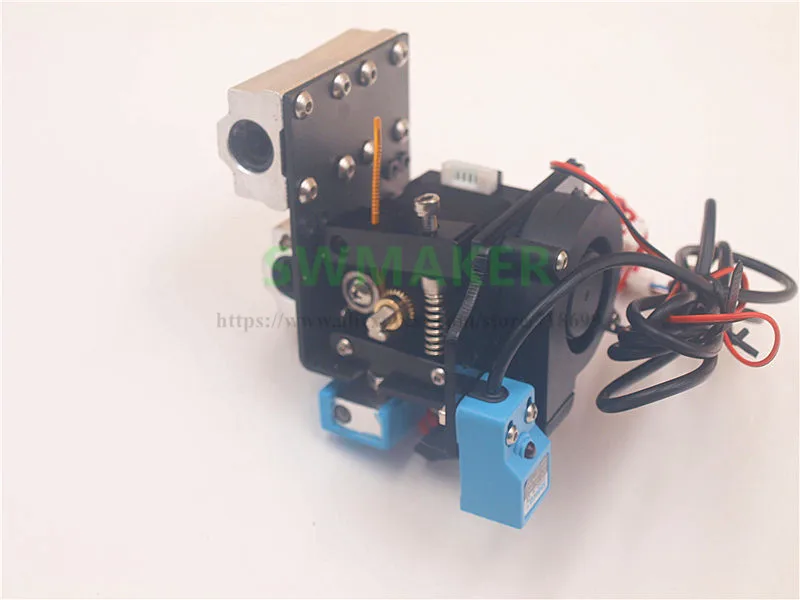 SWMAKR Reprap Prusa i3 Anet A8 3D принтер Автоматическое Выравнивание Экструдер монтажный комплект с силиконовым носком все металлические экструдер каретки