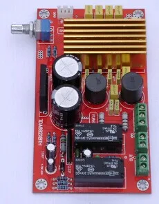 

Плата усилителя TDA8920, нагрузка 8 Ом, выходная мощность 200 Вт (с двойной защитой релейного звукового сигнала)