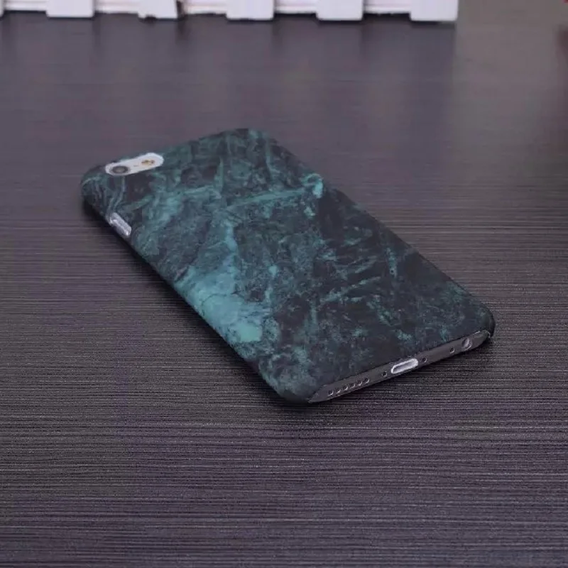 Чехлы для iPhone 6 6s Plus 5 5S Новый чехол телефона с рисунком мраморного камня жесткий