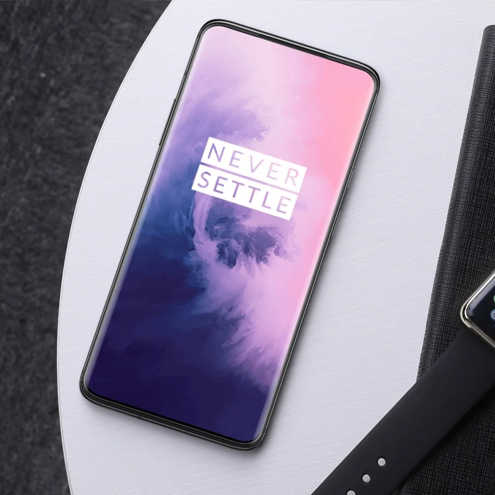 Для Oneplus 7T 7 Pro стекло Nillkin 3D DS+ Max полное покрытие закаленное стекло Защита экрана круглый край для Oneplus 7T 7 Pro стекло