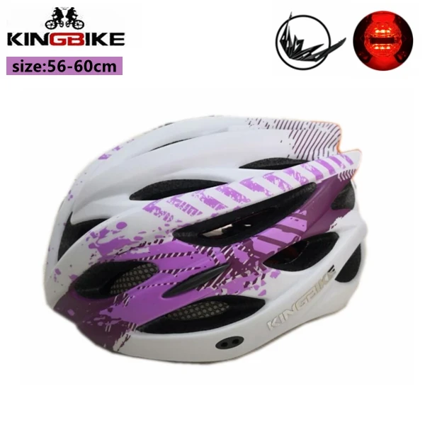 J-675-purple KINGBIKE велосипедный шлем для женщин и мужчин велосипедный шлем MTB велосипед езда по горной дороге безопасность Спорт на открытом воздухе легкий Casco ciclismo - Цвет: J-675-purple