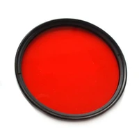 67mm full red color filter for meikon waterproof housing such as s110 g15 g16 g1x nex 5n rx100 gm1
