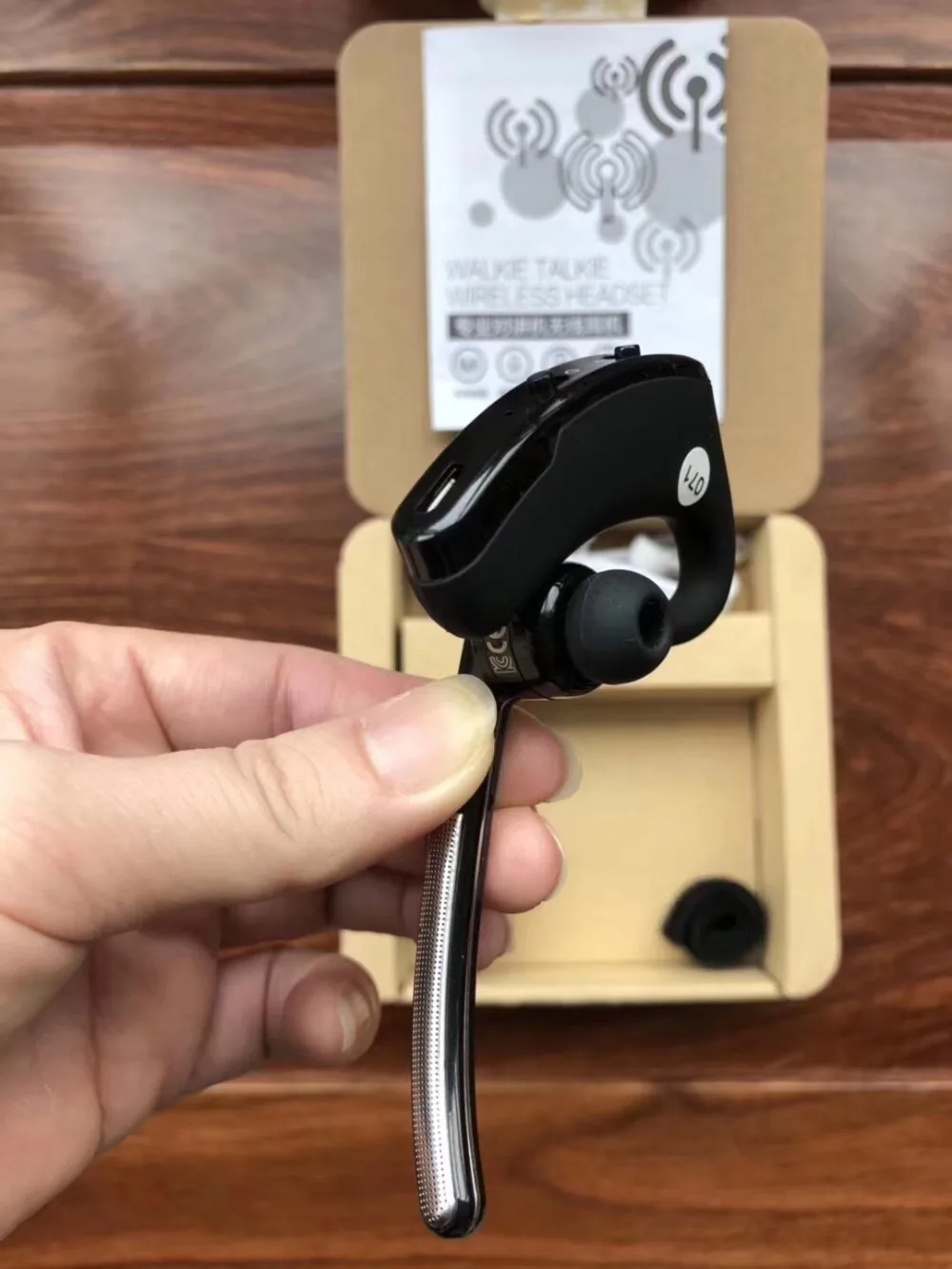 Bluetooth-рация гарнитура беспроводной адаптер + PTT для Kenwood TYT BAOFENG двухстороннее
