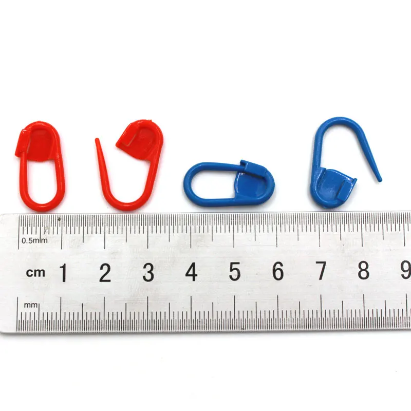 

50pcs/set Colorful Plastic Sewing Stitch Marker Knitting Clip Holder Sewing Pin Needle Clip Hook Sewing Supplies Knitting Tools
