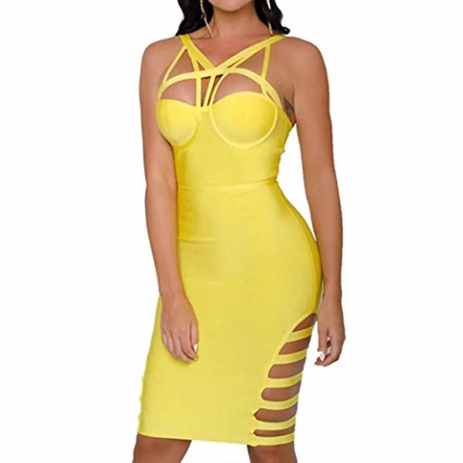 Женское облегающее платье без рукавов Modphy ажурное с пастой вечерние платья