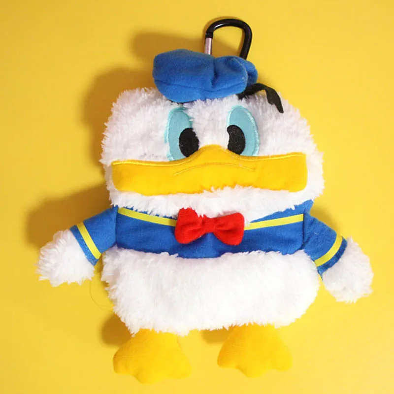 Donald Duck Disney милый плюшевый рюкзак Дональд Дак Kawaii Детский рюкзак мягкая сумка для животных сумка игрушка детская школьная сумка подарок Детская игрушка для девочек - Цвет: Donald Duck