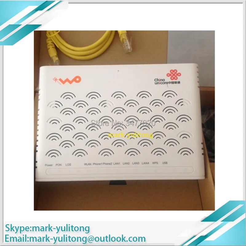 

5 шт. оригинальный новый ZTE ZXA10 F627 4 lan и 2 голосовых подключения с Wi-Fi английской версией