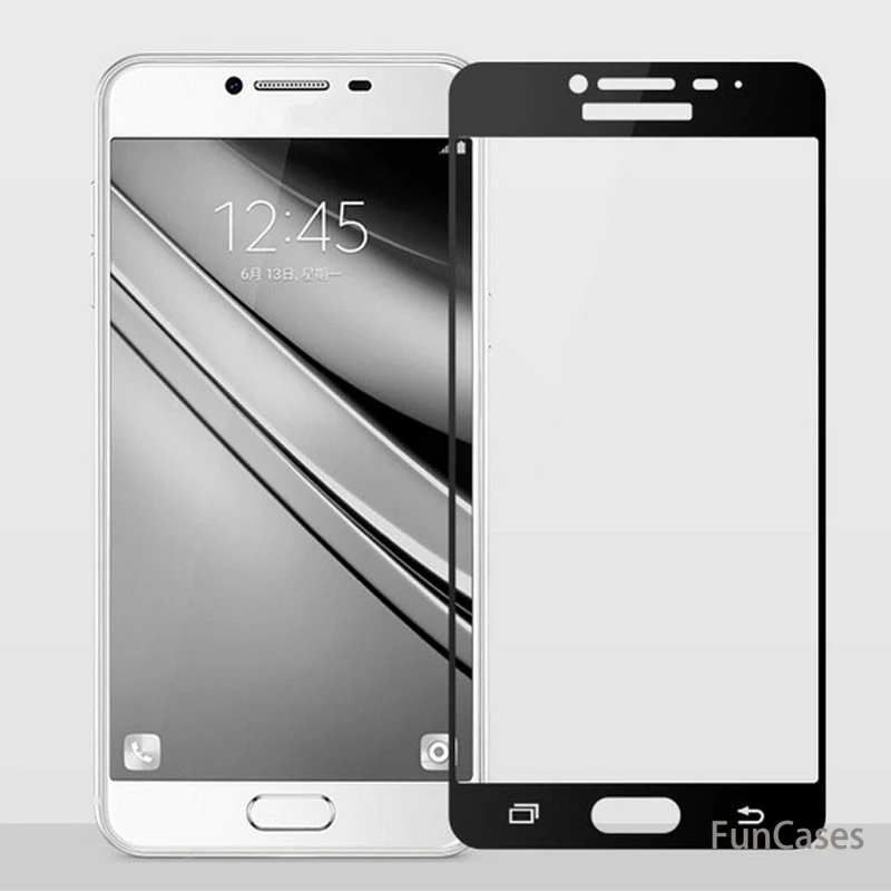 Полностью покрывающее закаленное Стекло для samsung Galaxy A8 J2 2018 A3 A5 A7 J3 J5 J7 2017 2016 S7 S6 Prime