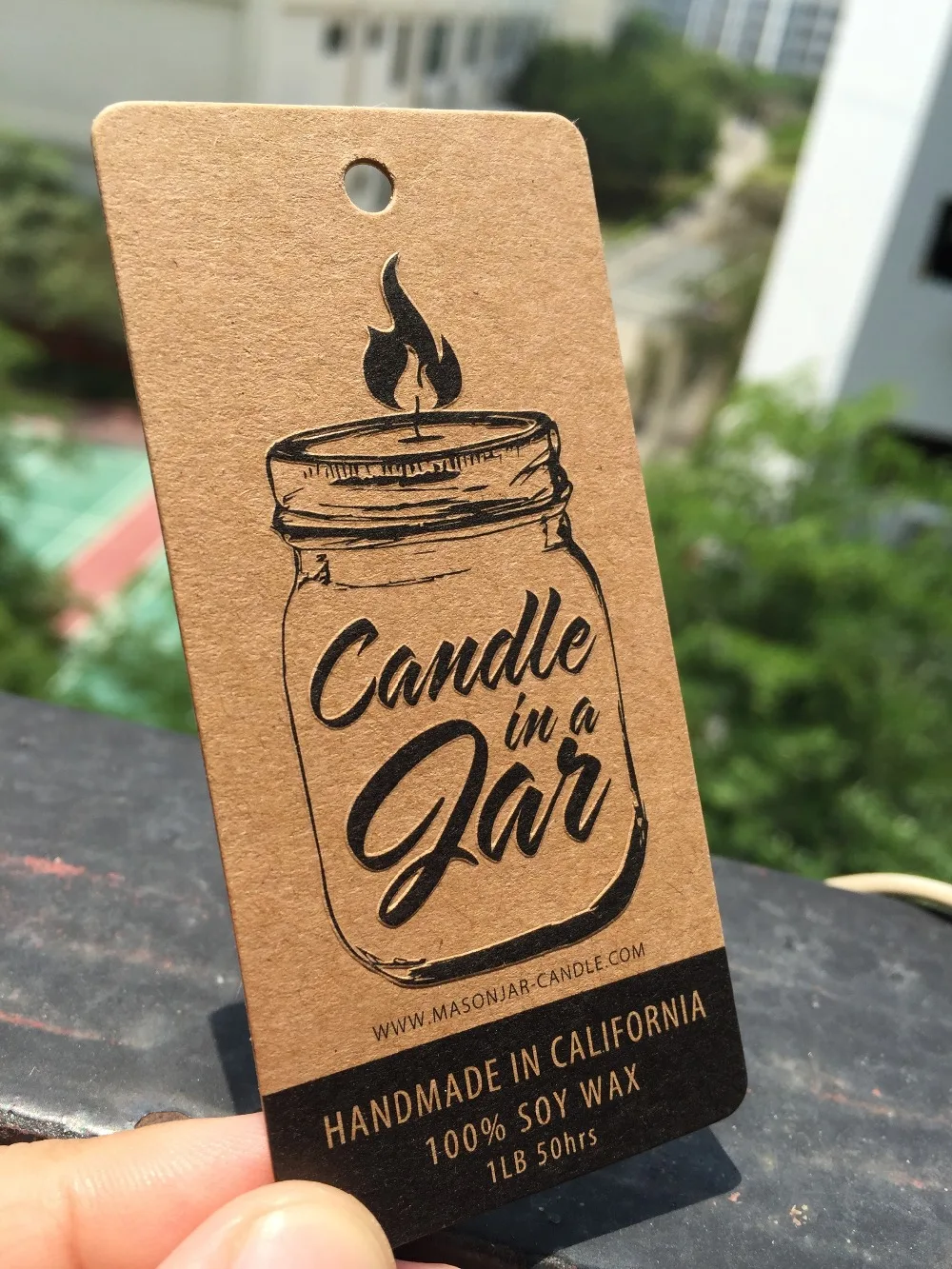 Логотип на заказ Брендовая одежда для малышей Джинсы Бумажные ценники волос