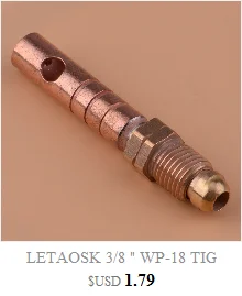 LETAOSK 21 шт. MB-15AK MIG/MAG сварочный фонарь Контактный наконечник 0,9x24 мм газовая насадка комплект кожухов