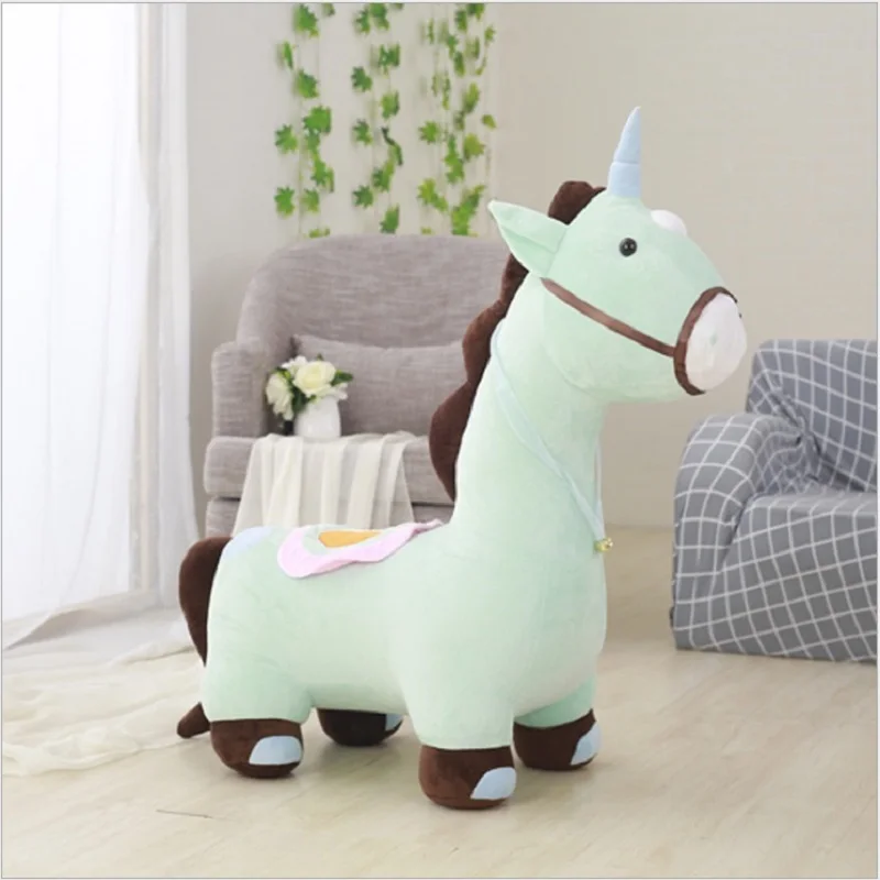 Плюшевая игрушка единорог кукла седло лошадь тряпичная maumet милый мультяшный