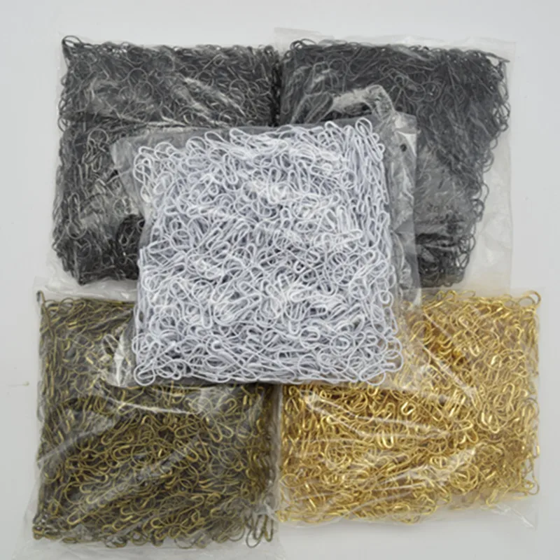 1000 шт. цветные белые в форме груши золотые черные серебристые бронзовые медные