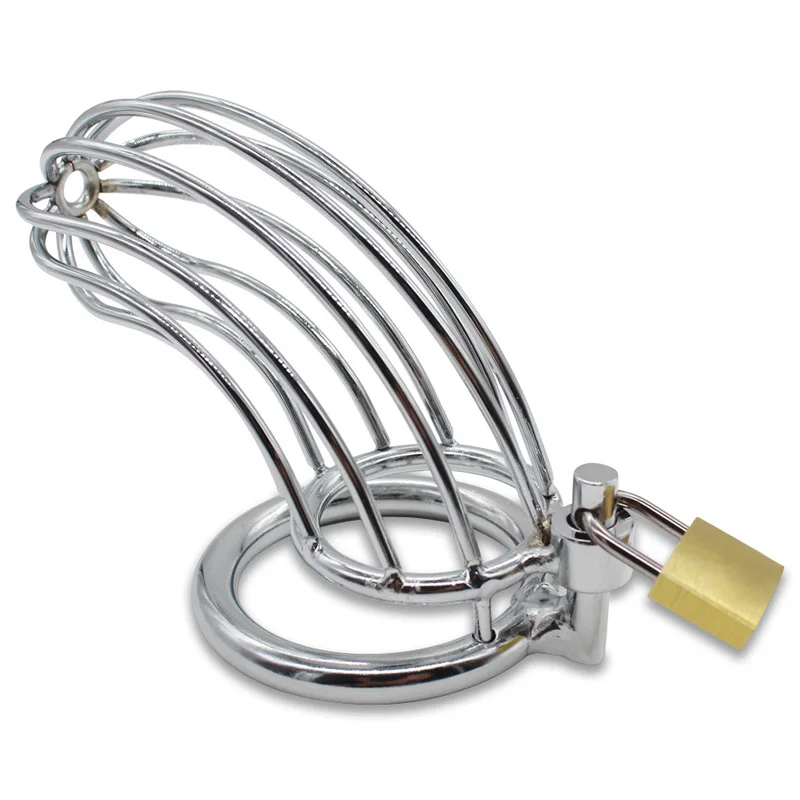 Длинная стильная клетка для пениса мужское устройство верности кольцо Пояс