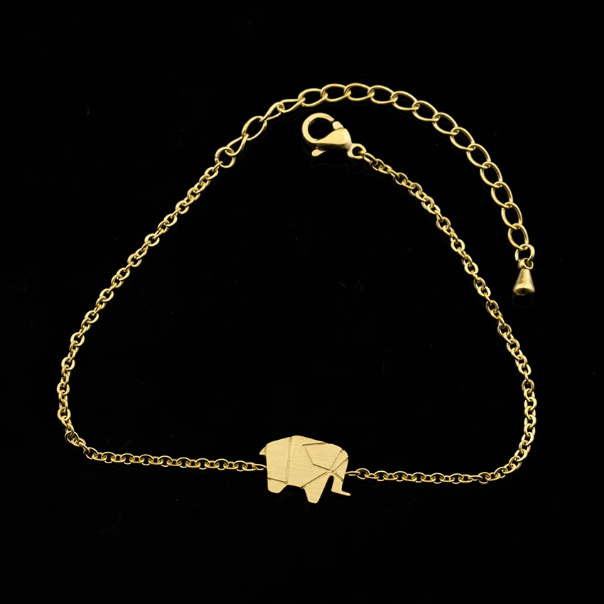 Золото Цвет Подвески Изысканные счастливая и рисунком в виде птичек оригами