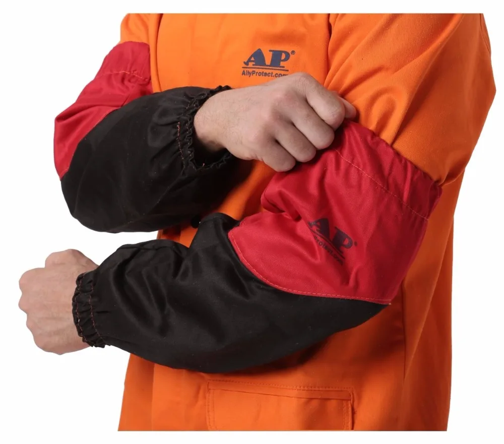 Рабочие рукава защитные огнестойкие хлопковые для дуговой резки 46 см 18 дюймов