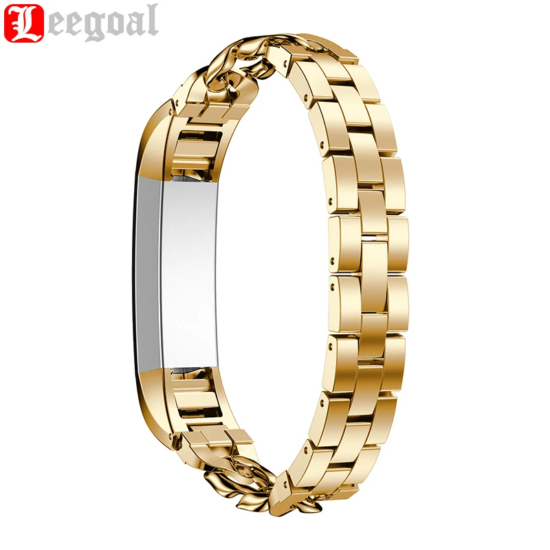 Нержавеющая сталь ремешок для наручных часов на запястье Fitbit Alta hr/Fitbit Smart часы