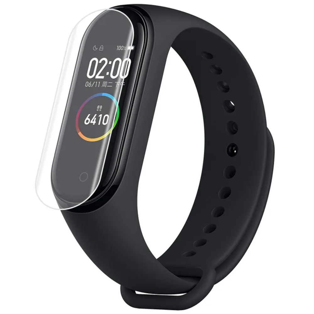 2 шт. Xio mi Band 4 3 Защитная пленка для экрана mi Band 4 Band 3 mi bans4 mi Band 3 HD ультратонкая мягкая пленка с защитой от царапин для Xiaomi mi Band 3 4