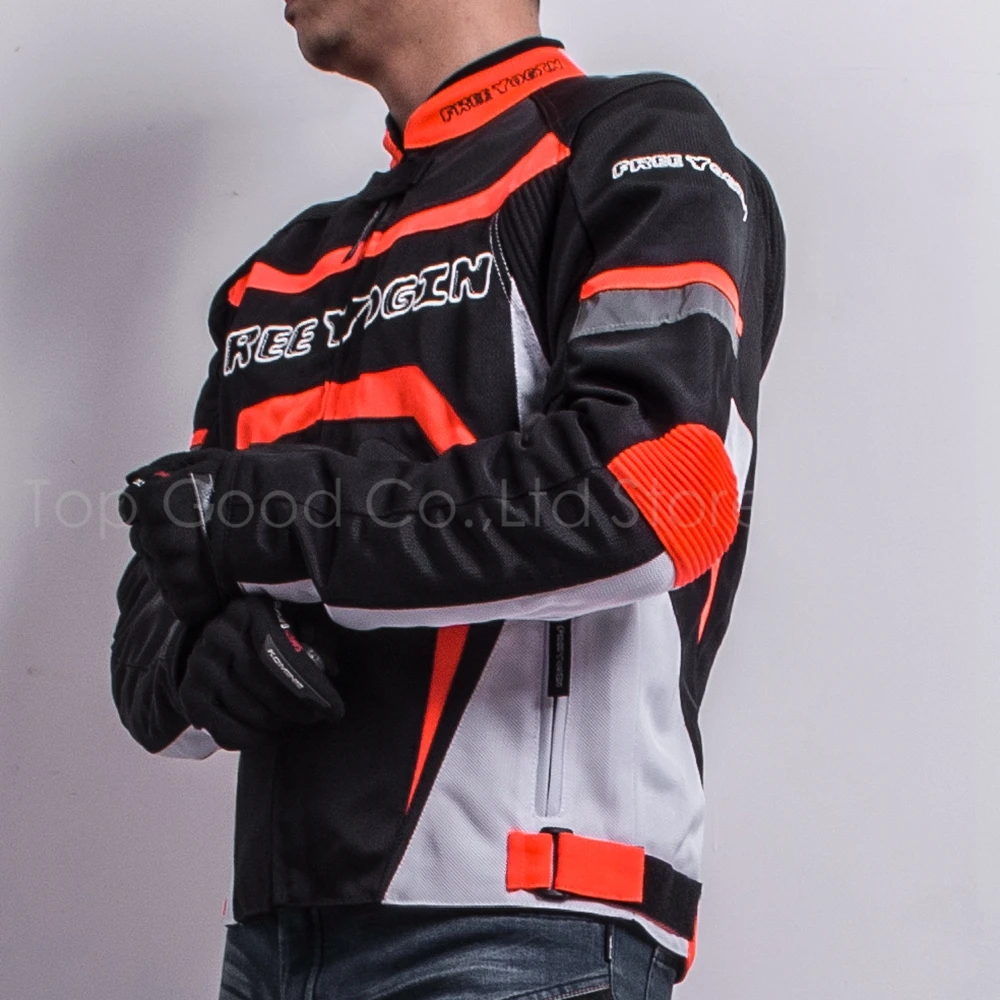 Куртка из сетчатой ткани для мотоциклов летняя одежда дышащий жесткий защитный