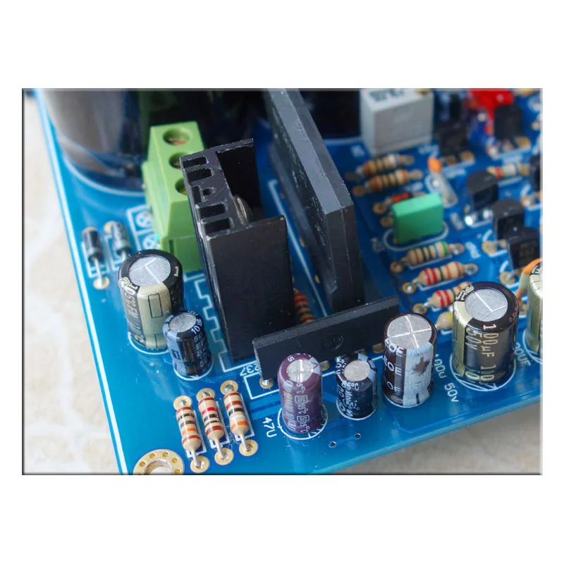 KYYSLB AC Double 16~35V 120W*2 High Power Amplifier Board A3 Full Symmetrical Double Differential Field Effect Tube IRFP240 9240