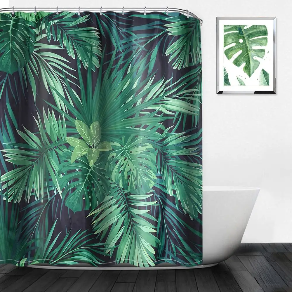 Urijk Водонепроницаемая занавеска для ванной комнаты душа водонепроницаемая