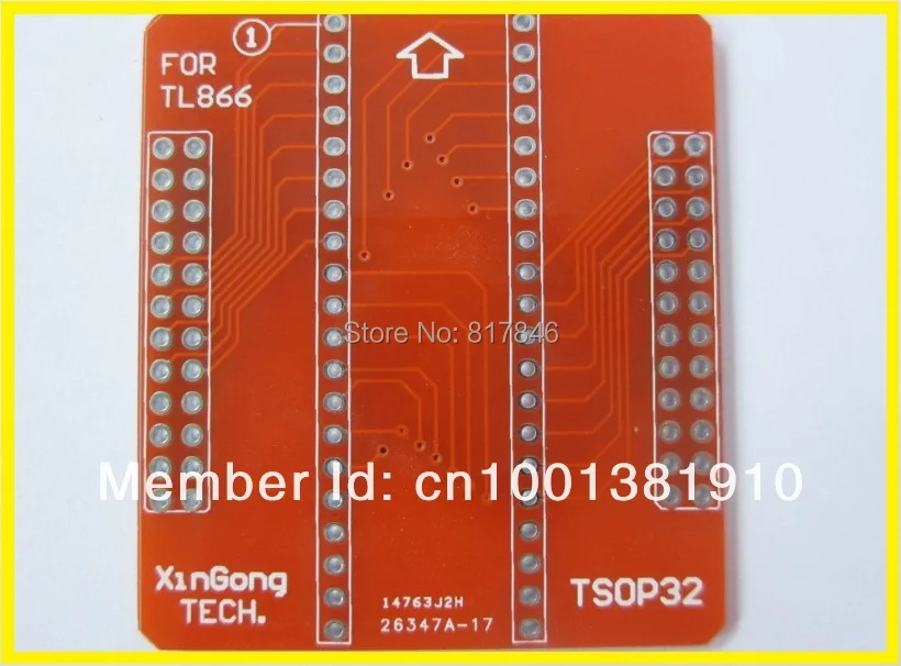 Партиями по 6 шт./компл. TSOP32/40/48 IC гнездо адаптера TSOP32 TSOP40 TSOP48 розетки для универсальный программатор TL866A TL866CS
