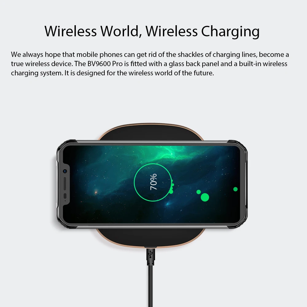 Blackview BV9600 Pro IP68 Ударопрочный водонепроницаемый мобильный телефон Android 8,1 6GB+ 128GB Helio P60 Восьмиядерный 5580mAh NFC 4G смартфон