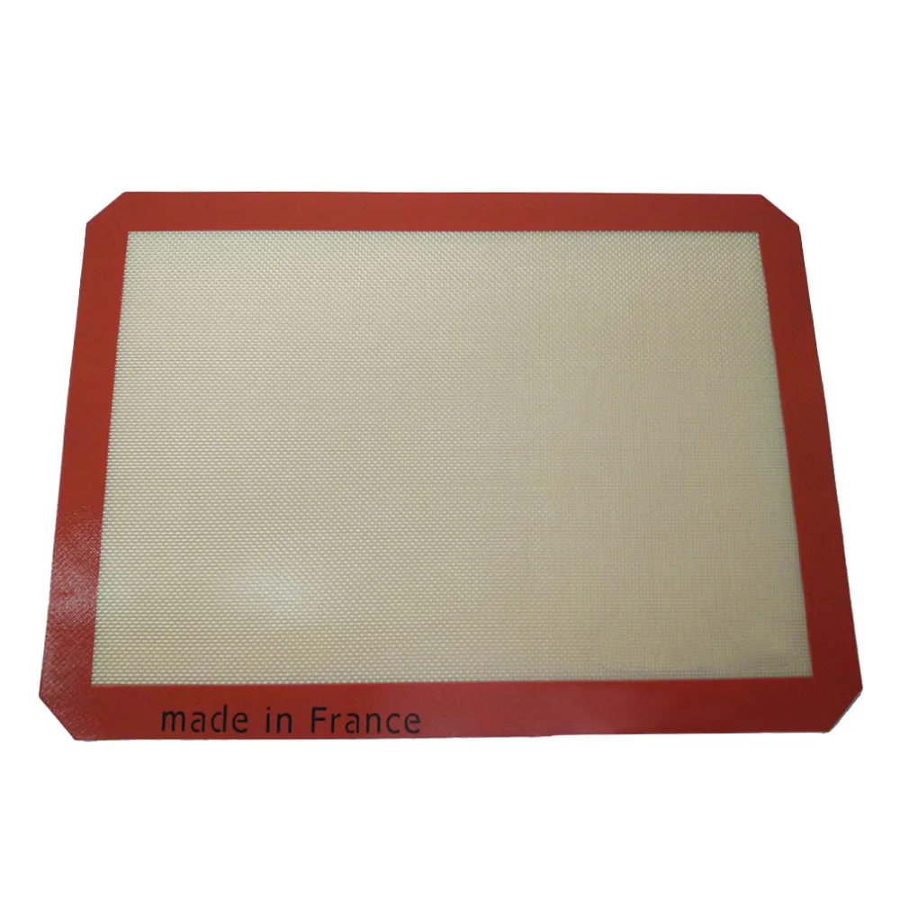 Антипригарный силиконовый коврик для выпечки лист 42*29 5 см раскатки теста из