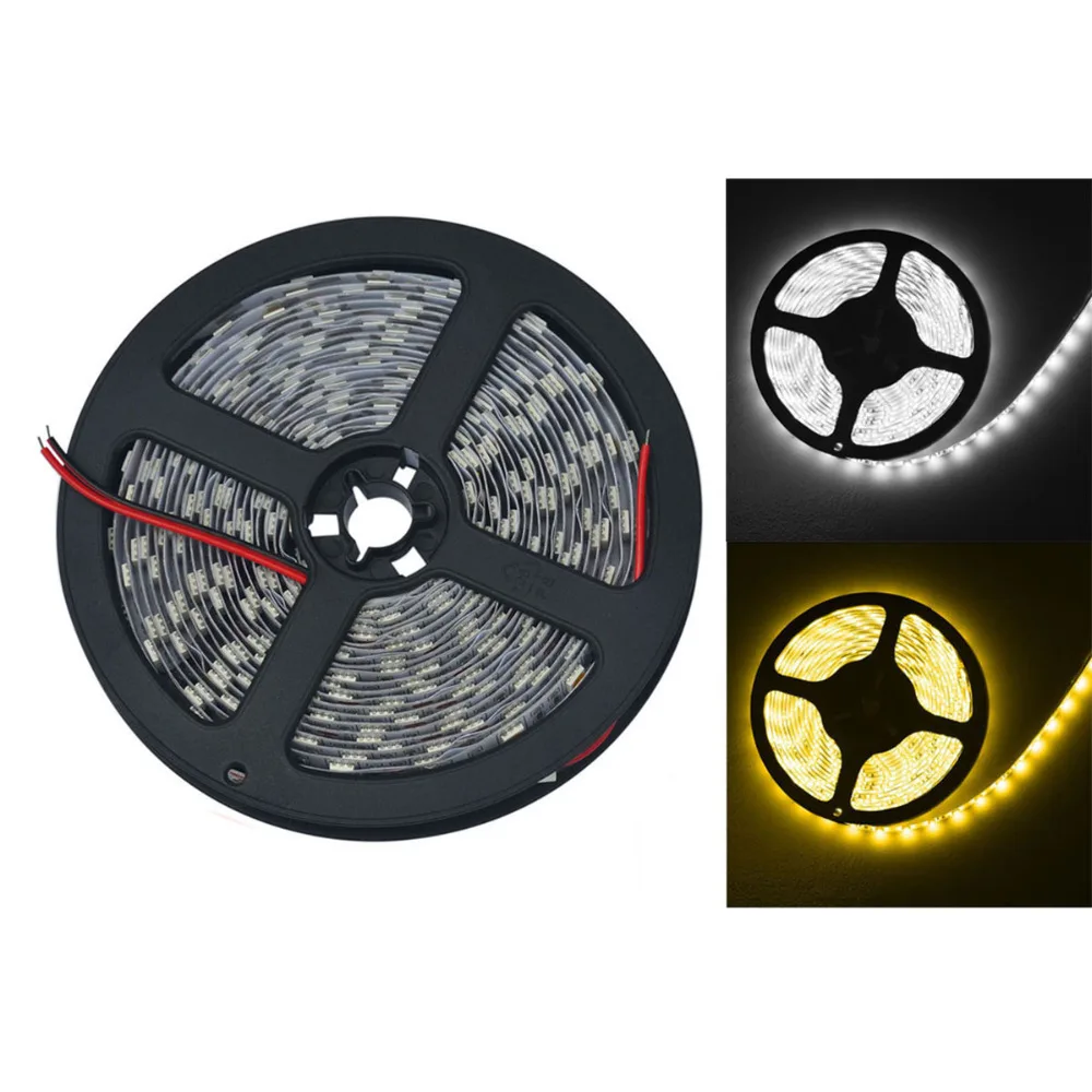 Светодиодная лента 64 Вт белая лампа 6500K 5120lm 300 5050 SMD (12 В постоянного тока/500 см)|led