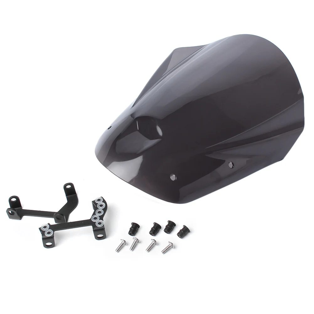 GZYF лобовое стекло ветрового стекла w/болты кронштейн для Yamaha MT09 FZ09 2013 2014 2015