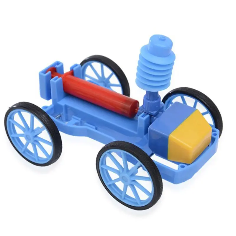 Машинка сделай сам с компрессионным шкивом обучающие игрушки для детей научное