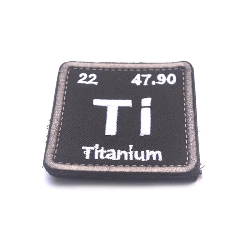 Титановая Военная Тактическая Боевая нашивка 5*5 см армейская нарукавная повязка