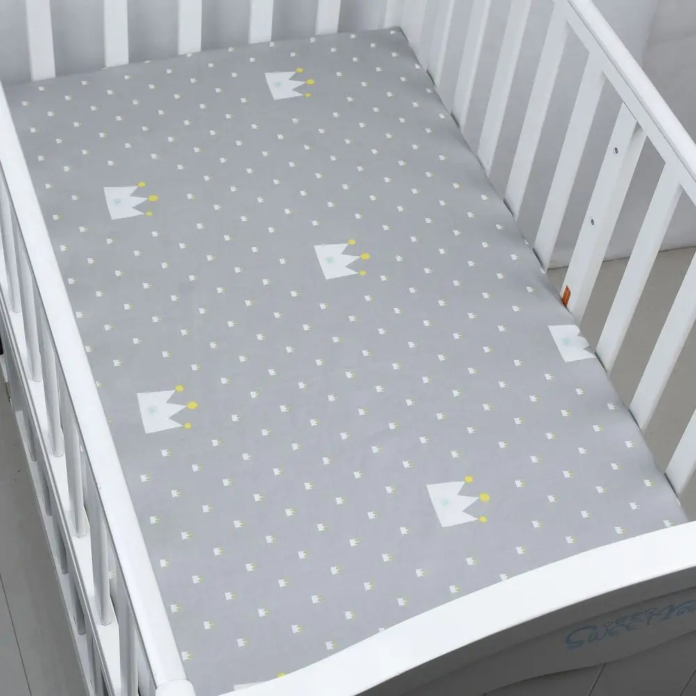 CLS0029 EGMAO BABY, органический хлопок, простыня для детской кроватки, мягкое покрывало, вязаное постельное белье, протектор для мальчиков и девочек, 130 см* 70 см - Цвет: CLS0029